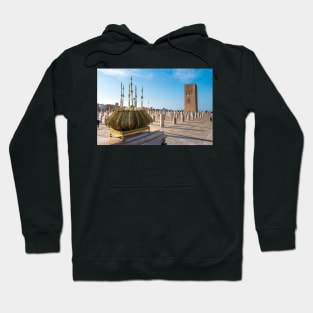 Hassan Tower in Rabat, Morocco Hoodie